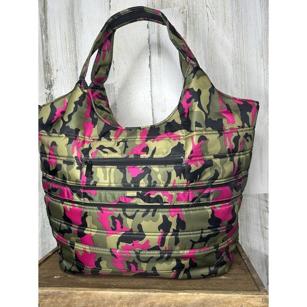 lug Bag gondola xl Quilted camo pink orchid
